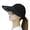 Black, variant on Sun Hats for Women Wide Brim UV Protection Sun Hat Summer Beach Packable Visor - Pink, 1 Pack