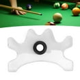 thumbnail image 1 of Pool Cue Acrylic Bridge Head for Billiard Pool Cue Stick, Adjustable Height Moosehead Bridge Head, Portable Sliding Cue Rack with Nine Ball Club, Cue Stick Holder, 1 of 7