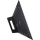 thumbnail image 3 of 2 Saddle Layout Square Gauge For Woodworking, 45/45 Degree - 90/45 Degree Square Layout Miter Angle Measuring T Ruler, Aluminum Alloy 3d Miter Scriber, 3 of 4