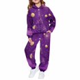 thumbnail image 4 of Mercatoo Boys Girls Christmas Pants Sets Sweatsuit 2 Piece Hoodie and Sweatpants Print Thicken Fall Winter 1racksuit Pants Sets, 4 of 8