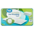thumbnail image 6 of Great Value Low Streaking Wet Mopping Cloths, 24 Count, 6 of 13