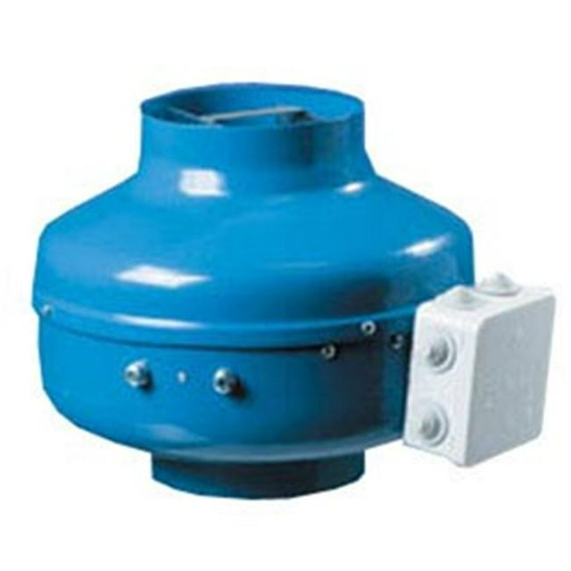 4 in. Centrifugal Fan Metal Housing - 167 CFM - Blue