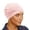 Pink, variant on LIUYUNNN Headband Sweat Soft Breathable Lace Hijab Cap Seamless Under Scarf For Lightweight Stretchy Inner Bonnet, One Size