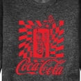 thumbnail image 3 of Coca-Cola - Warped Coke Can - Men's Crew Neck Fleece Pullover, 3 of 6