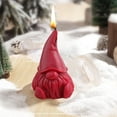 thumbnail image 6 of Mecorevxz Christmas Decorations Santa Claus Sitting A Stylized Scented Candle Christmas Theme Classic Hat Santa Claus Scented Candle Suitable for Xmas Decor,Christmas Gifts(Red), 6 of 7