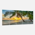 thumbnail image 2 of Beach in Caribbean Island of Barbados 28 in x 60 in Painting Art Prints, by Designart, 2 of 5