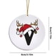 thumbnail image 3 of Adorno navideño personalizado con nombre y letra, ideal para decorar el árbol de Navidad de tu familia, mamá, papá, amigos y hermanas., 3 of 8