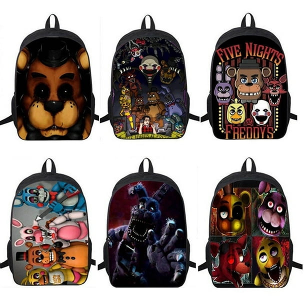 Five Nights At Freddy's -16 3D Let's Rock - School Bag / Backpack Official  FNAF