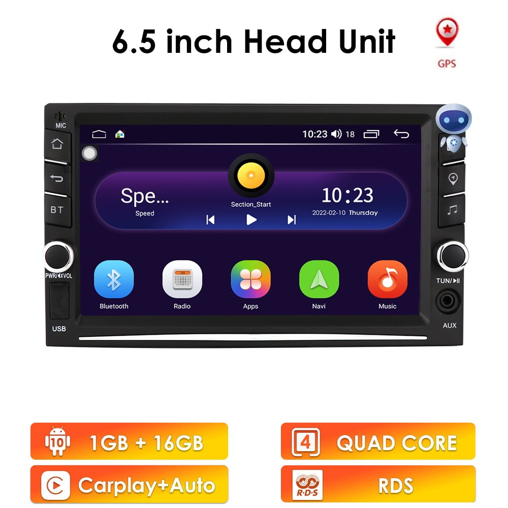 6.5" Android Car Stereo MP5 Radio with Apple Carplay Android Auto