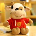 thumbnail image 1 of Calf Cow Plush Toy Cute Rag Doll Children‘s Toy Hand Gift Doll Gift for Girlfriend DMH, 1 of 7
