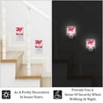 thumbnail image 6 of Valentine's Day LED Square Night Lights - Stylish and Convenient Illumination for Any Space - Pack of 2, 6 of 6