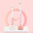 thumbnail image 2 of Baby Toothbrush Comfortable Grip U Type Safe Compact Creative Oral Care Tool Durable Three-sided Baby Toothbrush for Bathroom, 2 of 8