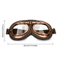 thumbnail image 2 of Vintage Helmet Goggles Motorcycle Goggles Bike Motorcross Pilot Goggle, 2 of 13