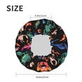 thumbnail image 4 of Kdxio Animals Under Water Print Shower Cap for Women,Elastic and Reusable,Double Waterproof Layers Bathing Hat, 4 of 6