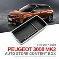 thumbnail image 4 of Boîte de Rangement pour Accoudoir Peugeot 3008 2017-2019, Plateau de Console Centrale, 4 of 6