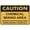 Warning Sign 4, variant on Caution Chemical Goggles Required Metal Sign 12 x 8 Inches - Rust-Free Aluminum, UV Ink Printing, Durable Weatherproof Outdoor Use for Home, Lab, Factory
