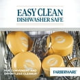 thumbnail image 6 of Farberware Style 10 Pcs Nonstick Cookware Set with Cooking Tools, Dishwasher Safe and Oven Safe to 500°F, Yellow, 6 of 18