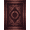 Red, Pattern 5, variant on ODIKA 4'x6' Machine Washable Non-Slip Area Rug, Gothic Burgundy High Traffic Rug, Purple, 1155004