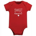 thumbnail image 5 of Hudson Baby Infant Girl Cotton Bodysuits, Valentine Sweetheart, 3-6 Months, 5 of 5