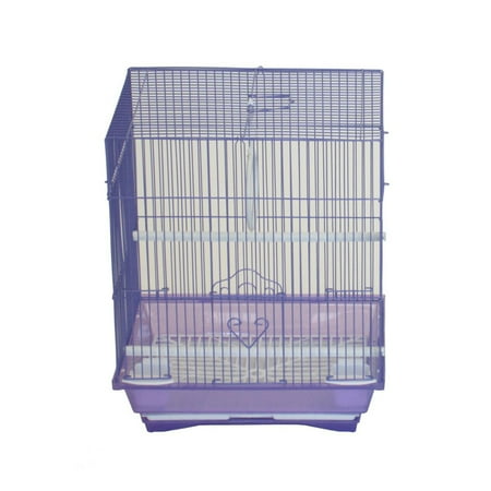 YML A1324M Flat Top Medium Parakeet Cage - 13.3" x 10.8" x 16.5"