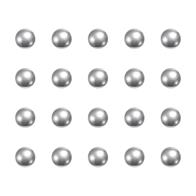 Unique Bargains 3.5mm 201 Stainless Steel Bearing Balls G200 Precision 200 Pack