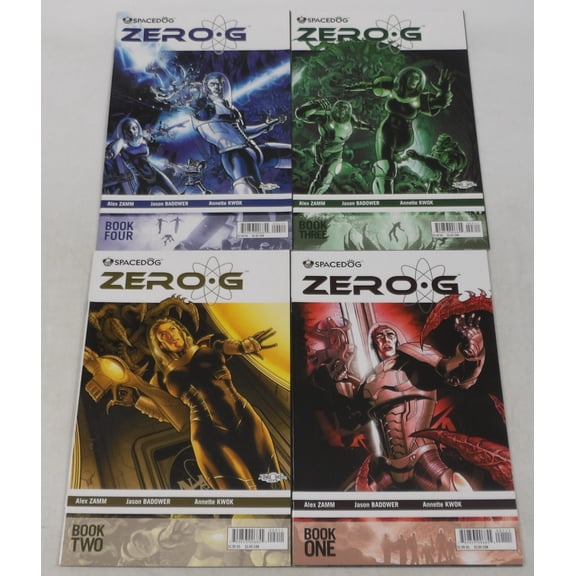 Zero-G #1-4 VF/NM complete series Alex Zamm ; Spacedog