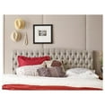 thumbnail image 2 of Elle Decor Celeste Queen Size Headboard Beige Weave, 2 of 7