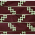 thumbnail image 4 of oneOone Organic Cotton Poplin Twill Fabric Stripe & Check Kasuri Print Fabric By The Yard 42 Inch Wide, 4 of 4