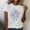 White womens shirts, variant on Usmixi Womens Shirts Plus Size Loose Independence Patriotic Pullover Tops Summer Short Sleeve Round Neck Ladies Fireworks Graphics Tops and Blouses Black l