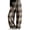 Coffee, variant on Kttectoa Womens Pants Plaid High Waist Wide Leg Long Pants Loose Baggy Cozy Thick Lounge Pants Fall Winter