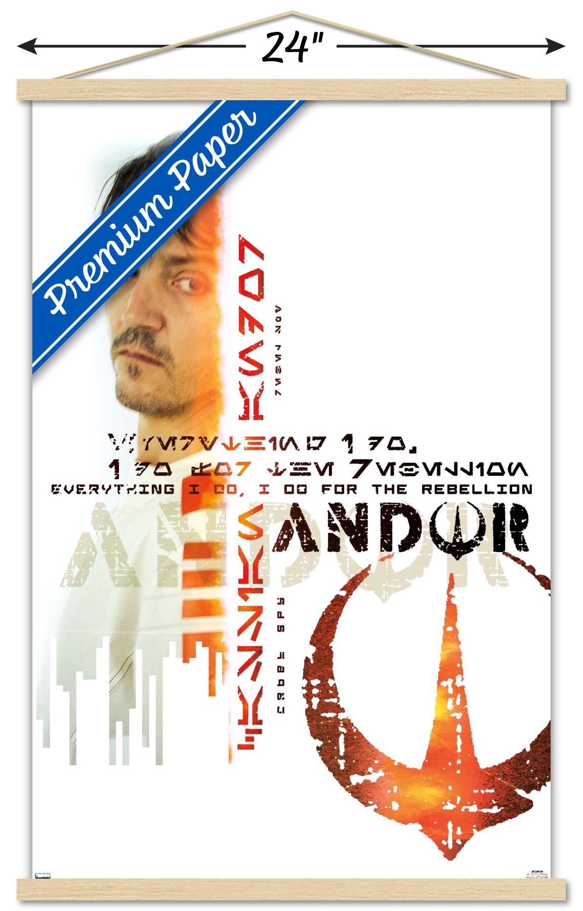 Star Wars: Andor - Everything I Do Wall Poster with Magnetic Frame, 22.375" x 34"