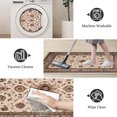 thumbnail image 6 of IsecretJoy Non Slip Kitchen Rugs Sets of 3, Washable Kitchen Mats for Floor Waterproof & Stain Resistant Runner Rug for Kitchen, Laundry Room, Hallway, 6 of 11