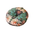thumbnail image 4 of Cojín de suelo tipo tatami, suave, cómodo y decorativo, cojín circular para silla, para dormitorios, oficinas, jardines y balcones Patrón de árbol de coco, 4 of 9