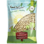 Food to Live, Whole Cashews W320, Non-GMO Verified, 10 Pounds, Raw, Vegan