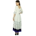 thumbnail image 4 of Phagun Ethnic Designer Floral Kurta Women Bollywood Rayon Kurti Tunic Dress, 4 of 4