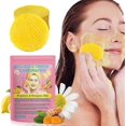thumbnail image 1 of Kojic Acid and Turmeric Pads, Turmeric Kojic Acid Cleaning Pads, Turmeric Exfoliating Pads, Turmeric Pads for Face, Facial Sponges for Cleansing 40Pcs, 1 of 4