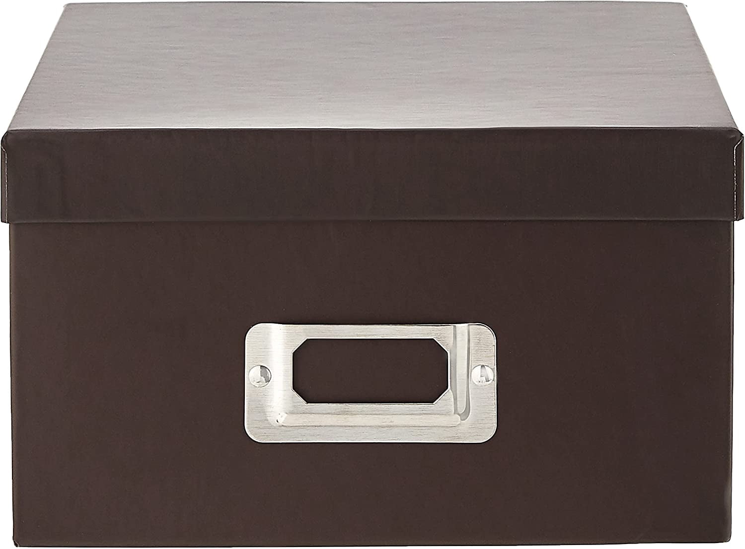 SHAANXIXIAN B-1S/DB B-1S Photo Storage Box, Dark Brown