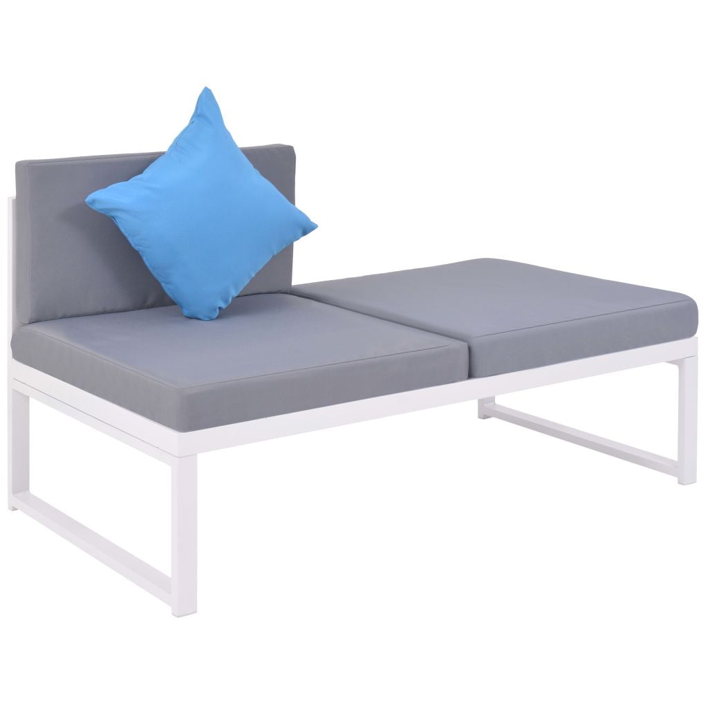 Kepooman Sectional Conversation Sofa Chair with Cushion and Pillow for Patio, Multicolor Kepooman Sectional Conversation Sofa Chair with Cushion and Pillow for Patio, Multicolor