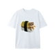 thumbnail image 1 of 1pc Sushi Cat Print T-Shirt, 100% Cotton Crew Neck Short Sleeve Tee, Casual Summer Fashion Top with Rib-Knit Details, Knit Fabric, Regular Fit for Adults - Weekend Casual Wear, 1 of 7