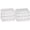 Gray, variant on Enday Dots Pencil Case Box with Snap Tight Lid School Office Supply Storage Blue 8” Pack of 6