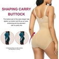 thumbnail image 5 of Vaslanda Shapewear for Women Faja Waist Trainer Tummy Control Butt Lifter Panties Hi-Waist Stomach Body Shaper Underwear Postpartum Girdle, 5 of 6