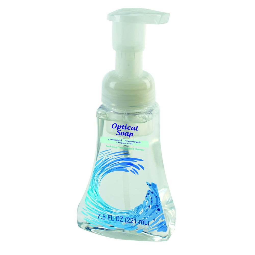Liquid Hand Soap, Foaming Optical Soap for Contact Lens Wearers - 7.5 ...