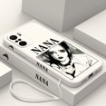thumbnail image 3 of Funda de teléfono de Anime NANA Fashion para Xiaomi Redmi Note 13 12 12Pro 11 11S 11T 10S 10 Pro Plus 5G Liquid Left Rope, 3 of 5