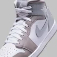 thumbnail image 4 of N I-K-E A i r-Jor-dan 1 Mid SE White Cool Grey Mens Grey Sports Sneaker HF3216-100, 4 of 6