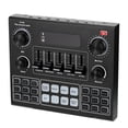 thumbnail image 1 of Live Sound Card 12 Electric Sounds 14 Effects Real Time Monitoring BT Accompaniment Microphone Set Mic Support for Broadcasting Recording Singing, 1 of 7