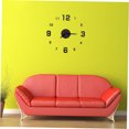 thumbnail image 4 of WEUVEB De Pared Moderno Acrílico Negro Con Números Árabes Y Superficie Para Ambientes Silenciosos, 4 of 8