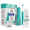 Teal, variant on GuruNanda Lion & Lamb Kit 2.0 Electric Toothbrush with Water Flosser, 4 Jet Tips, 4 Brush Heads, Teal