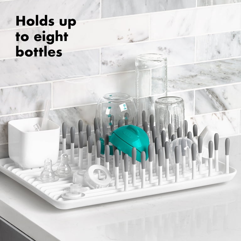 OXO Tot Bottle Drying Rack, Gray photo 5