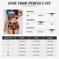 thumbnail image 2 of Yiaed Tomatoes Print Women's Athletic Shorts Running Shorts Sporty Short High Waisted Elastic Workout Shorts for Yoga Gym Running & Sports -Medium, 2 of 8