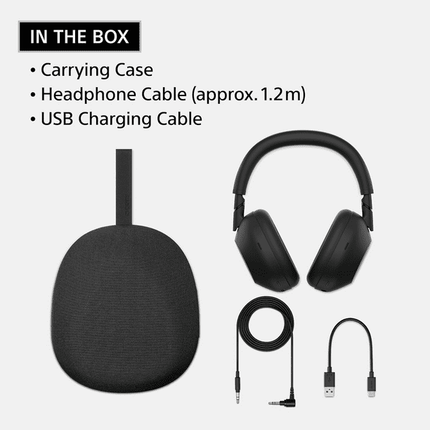 Sony WH-1000XM6 ブラック Sony WH-1000XM6 Best Wireless Noise Canceling Headphones